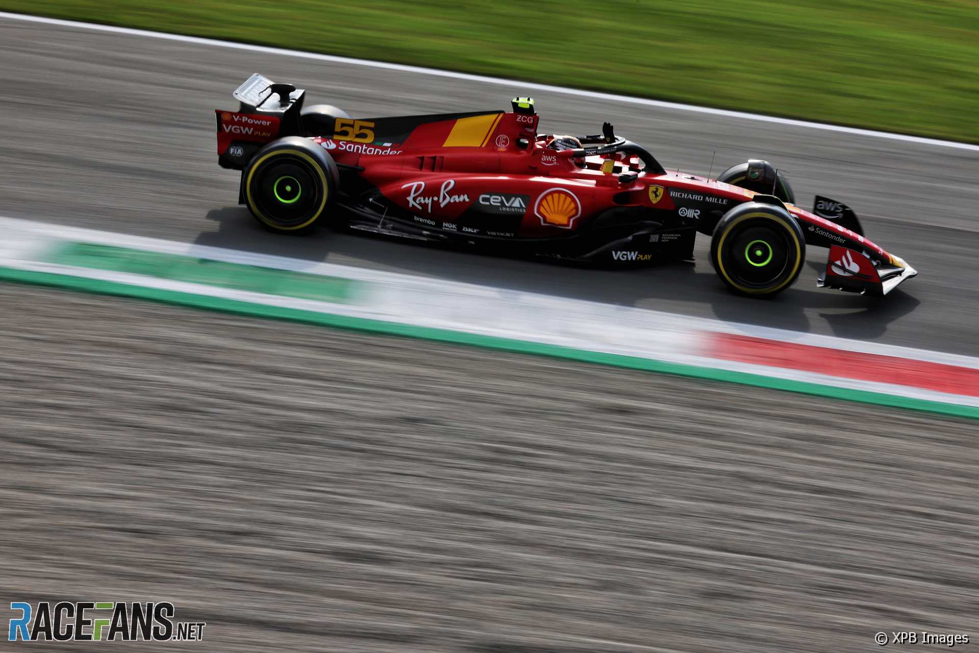 Carlos Sainz Jnr, Ferrari, Monza, 2023