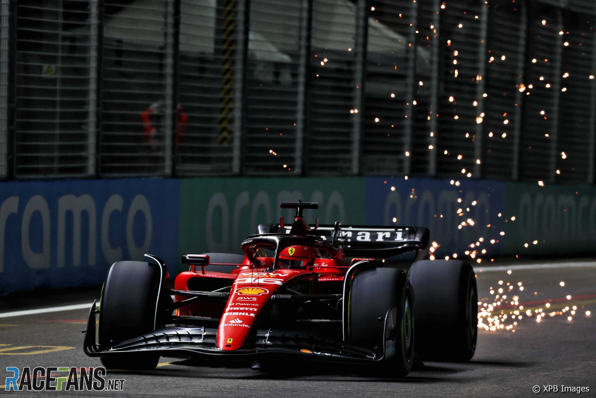 Charles Leclerc, Ferrari, Singapore, 2023