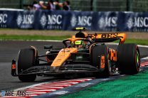McLaren handling “all over the place” but closer to Red Bull than usual – Norris