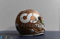 Daniel Ricciardo’s helmet, AlphaTauri, Circuit of the Americas, 2023