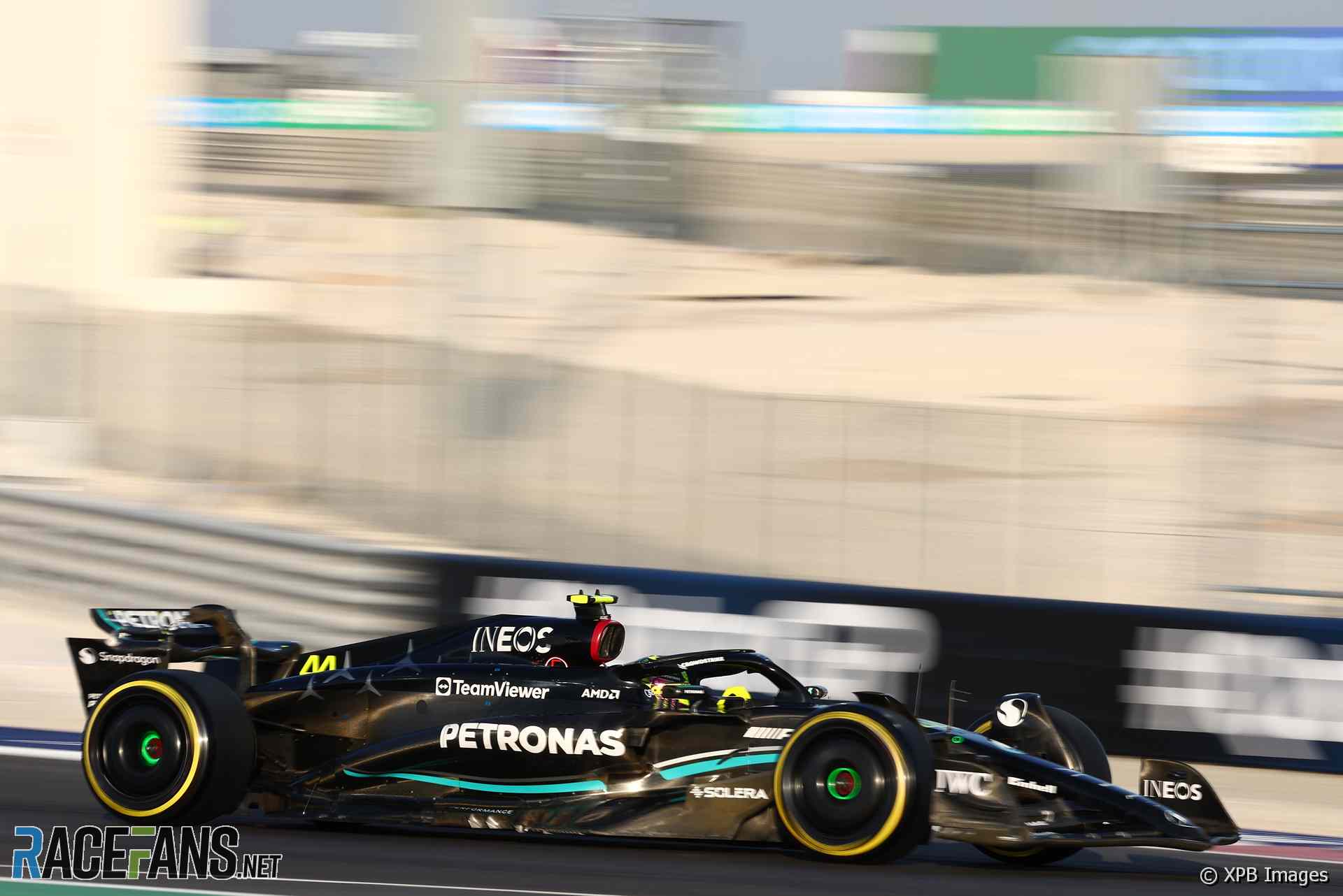Lewis Hamilton, Mercedes, Losail International Circuit, 2023