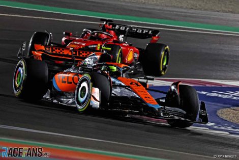 Lando Norris, McLaren, Losail International Circuit, 2023