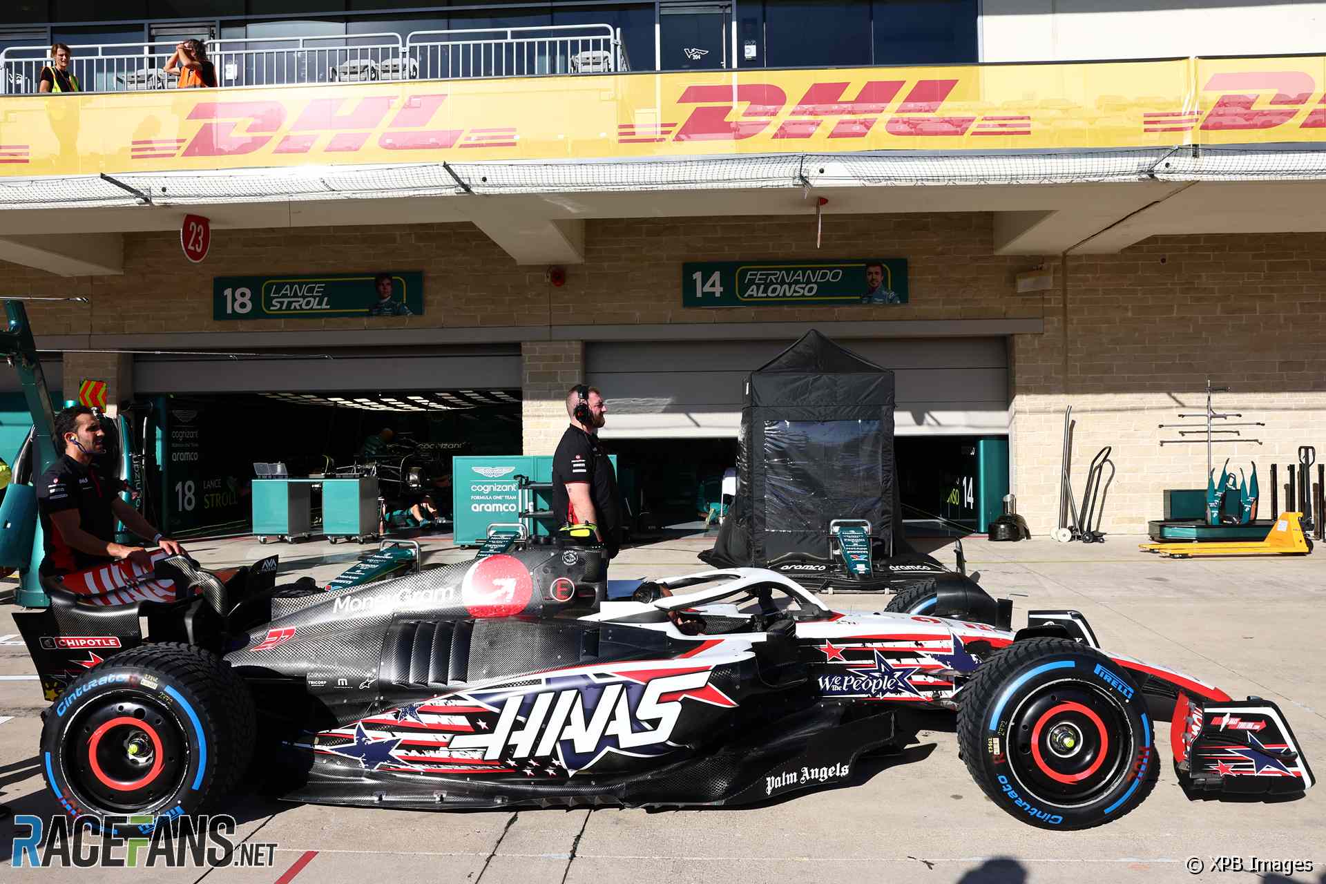 Haas United States Grand Prix livery, Circuit of the Americas, 2023