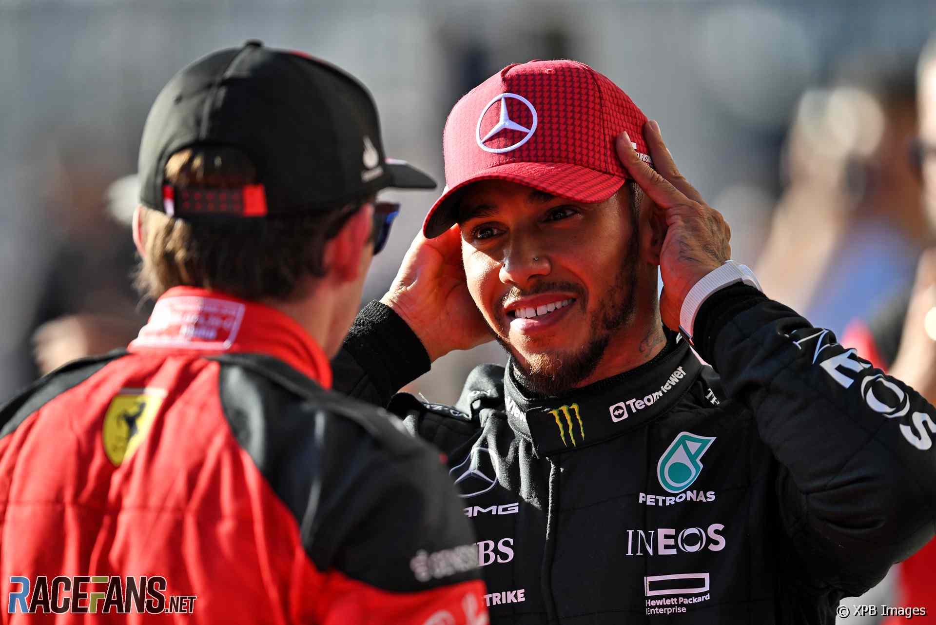Charles Leclerc, Lewis Hamilton, Circuit of the Americas, 2023