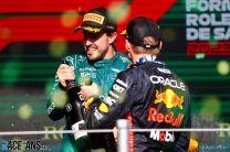 Verstappen on song with Sao Paulo win as Alonso prevails in podium photo-finish