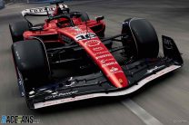 Ferrari's special livery for the 2023 Las Vegas Grand Prix