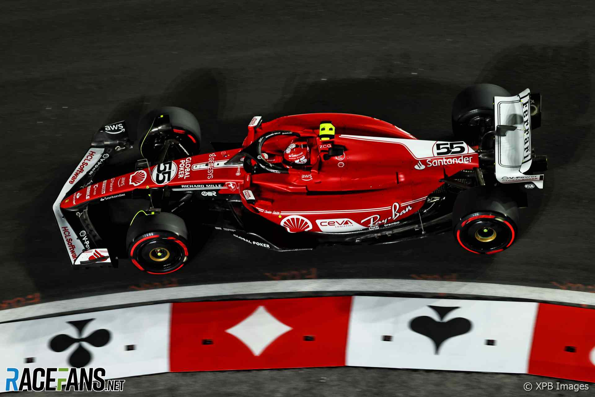 Carlos Sainz Jnr, Las Vegas, Ferrari, 2023