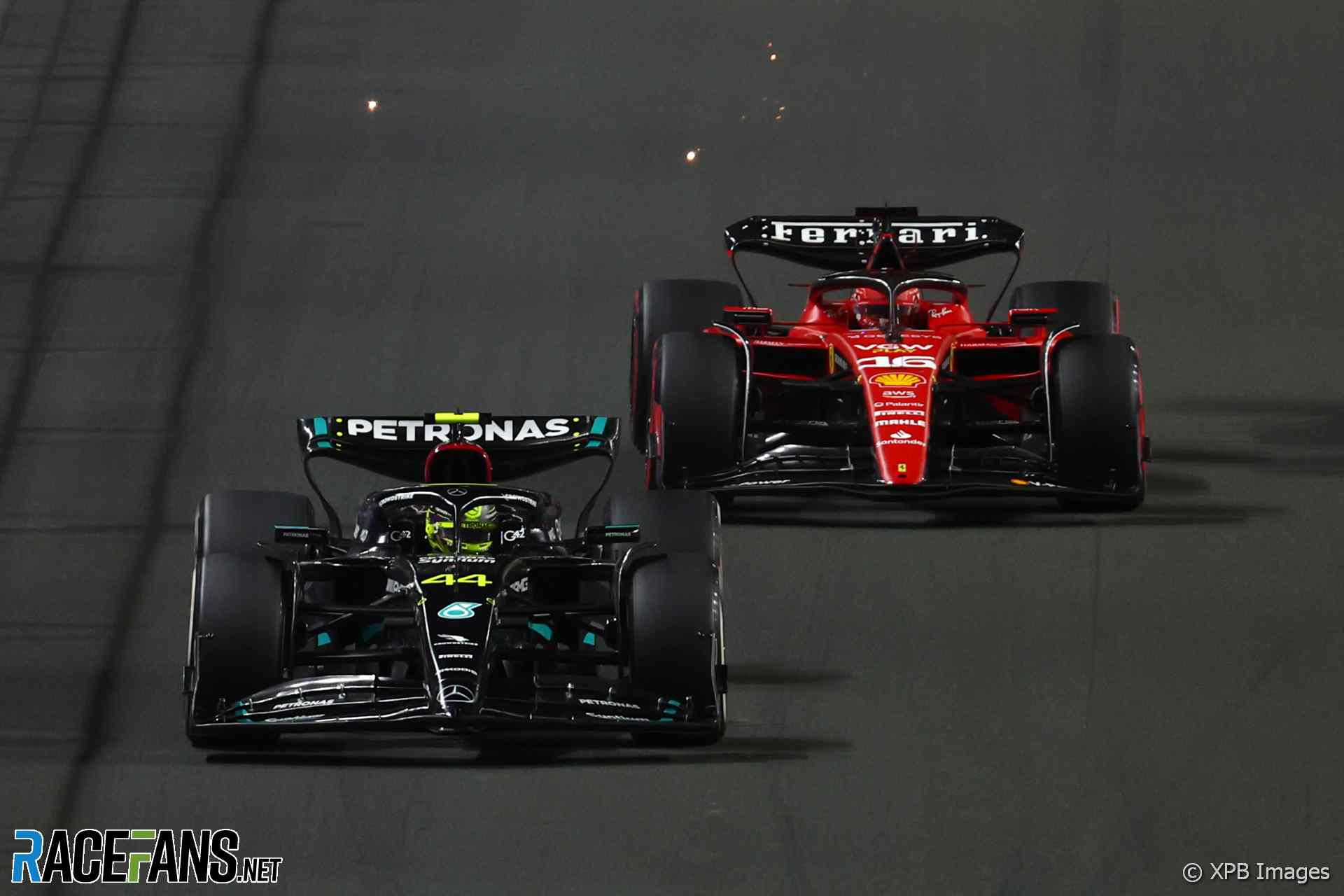Lewis Hamilton, Charles Leclerc, 2023