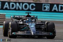 George Russell, Mercedes, Yas Marina, 2023
