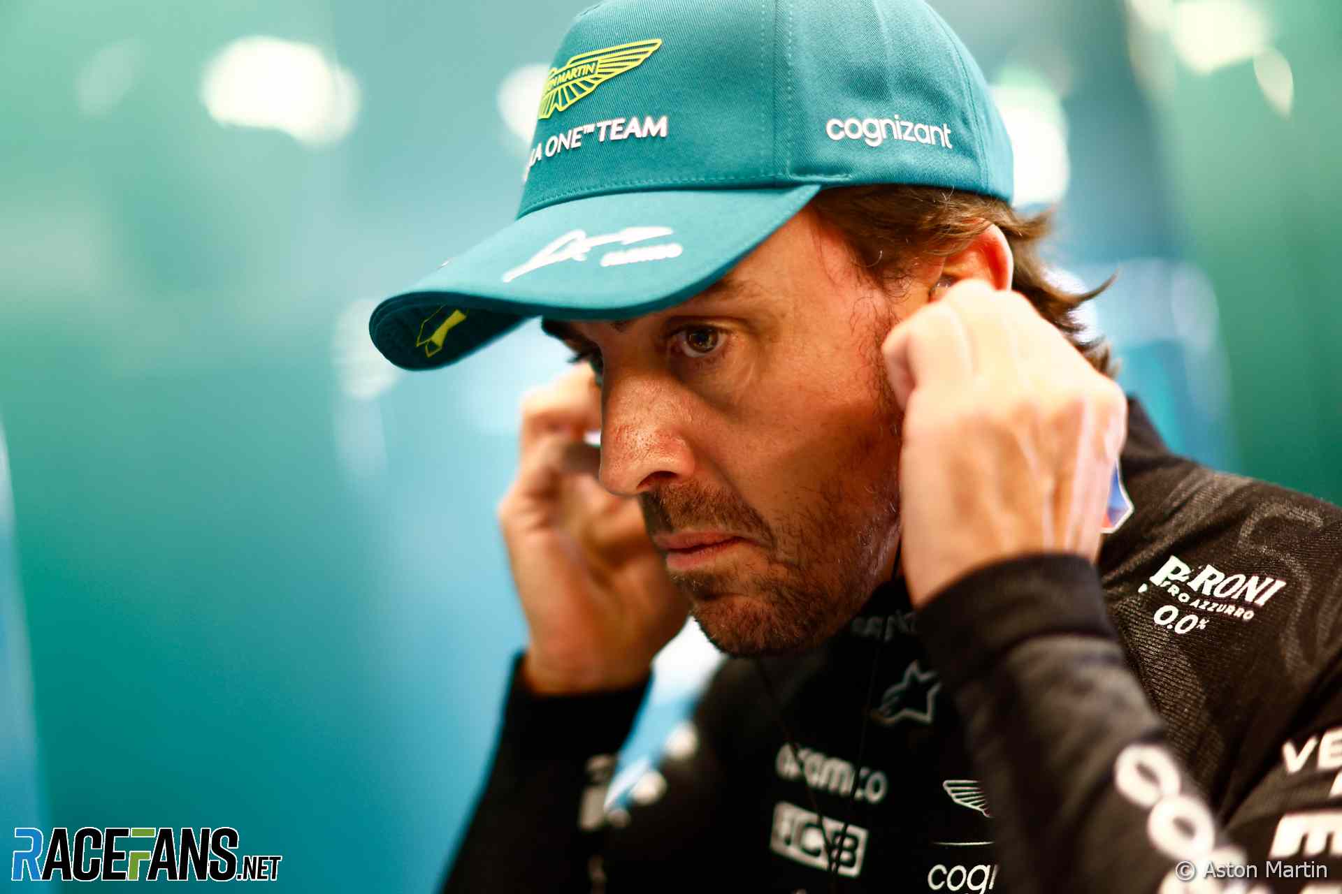 Fernando Alonso, Aston Martin, Yas Marina, 2023