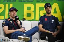 Verstappen doesn’t mind if his team mate is Perez or Ricciardo next year