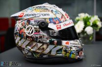 Nico Hulkenberg helmet, Interlagos, 2023
