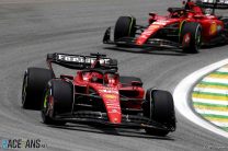 Sainz heads Ferrari one-two and Norris and Hulkenberg collide