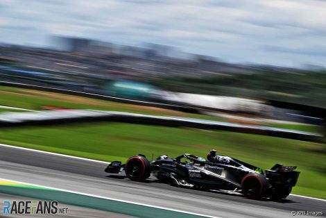 Lewis Hamilton, Mercedes, Interlagos, 2023