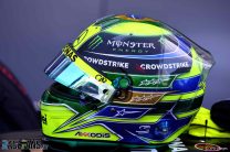 Lewis Hamilton's helmet, Mercedes, Interlagos, 2023