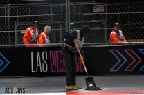 Track repairs, Las Vegas Strip Circuit, 2023
