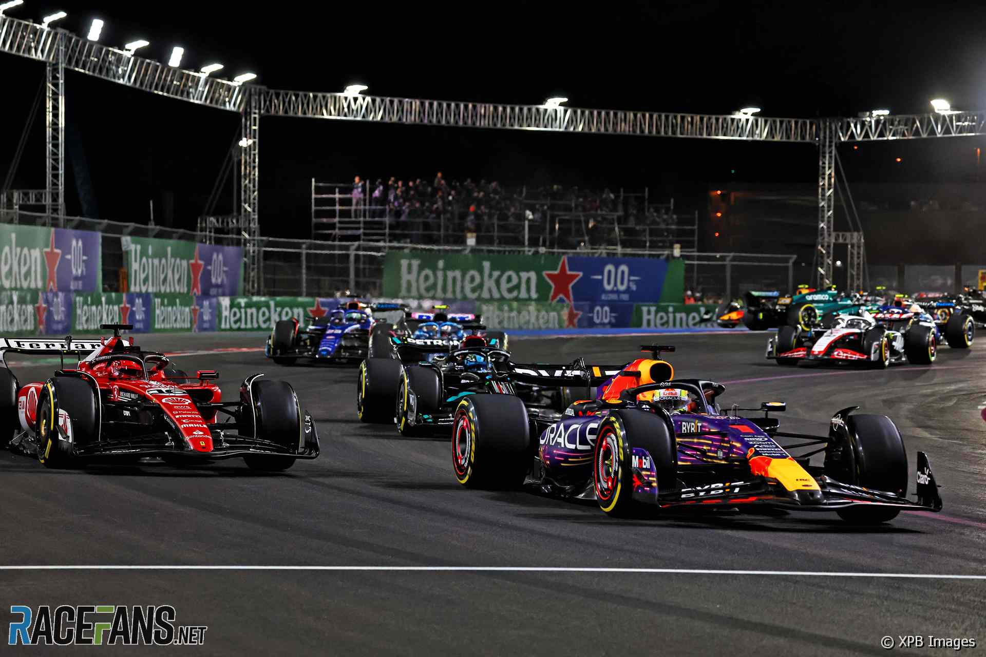 The 2023 Las Vegas Grand Prix was held at Las Vegas Strip Circuit and won by Max Verstappen