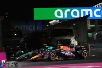 Fernando Alonso, Aston Martin and Sergio Perez, Red Bull, Las Vegas Strip Circuit 2023