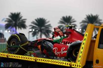 Leclerc quickest as team mate Sainz crashes in disrupted second practice