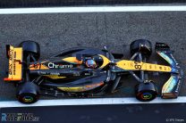 Oscar Piastri, McLaren, Yas Marina, 2023 post-season test