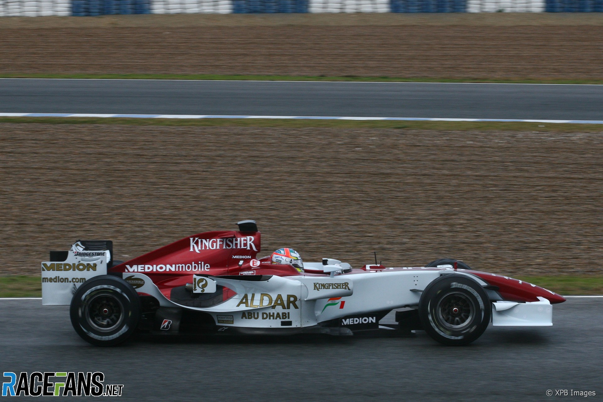 Force India 2008 pre-season livery