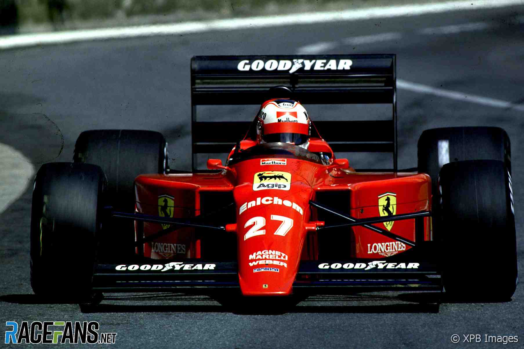 Nigel Mansell, Ferrari, 1989