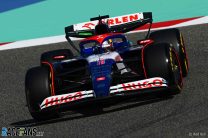 Ricciardo fastest for RB in windy start to practice in Bahrain