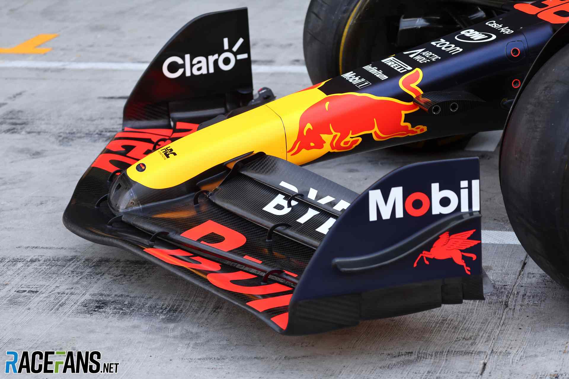 Red Bull nose, 2023 Abu Dhabi Grand Prix