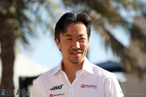 Ayao Komatsu, Haas, Bahrain International Circuit, 2024 pre-season test