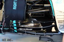 Pictures: New views of Mercedes W15 running in Bahrain test