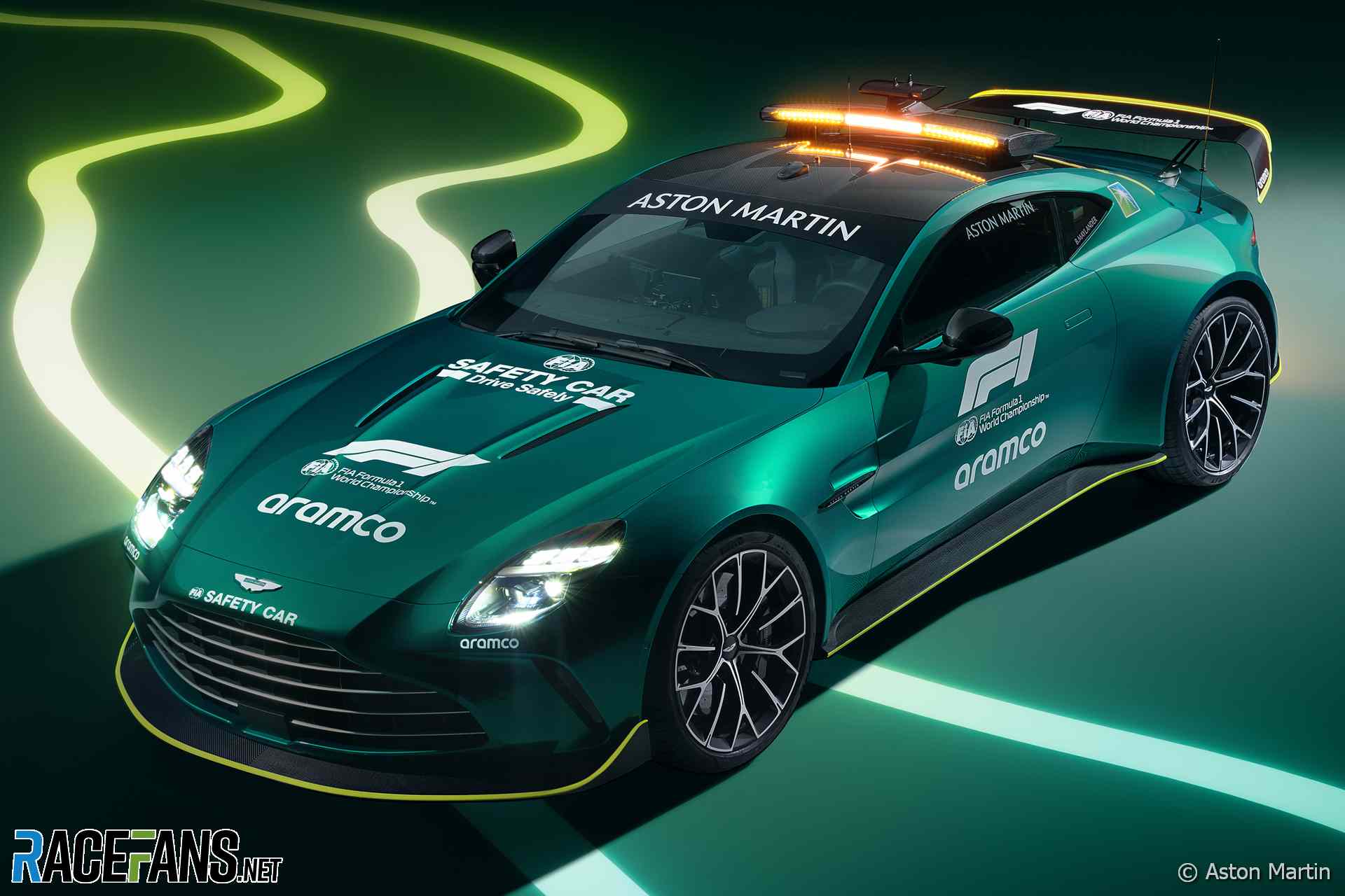 Aston Martin Vantage Formula 1 Safety Car, 2024
