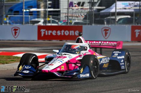 Felix Rosenqvist, Meyer Shank, IndyCar, St Petersburg, 2024