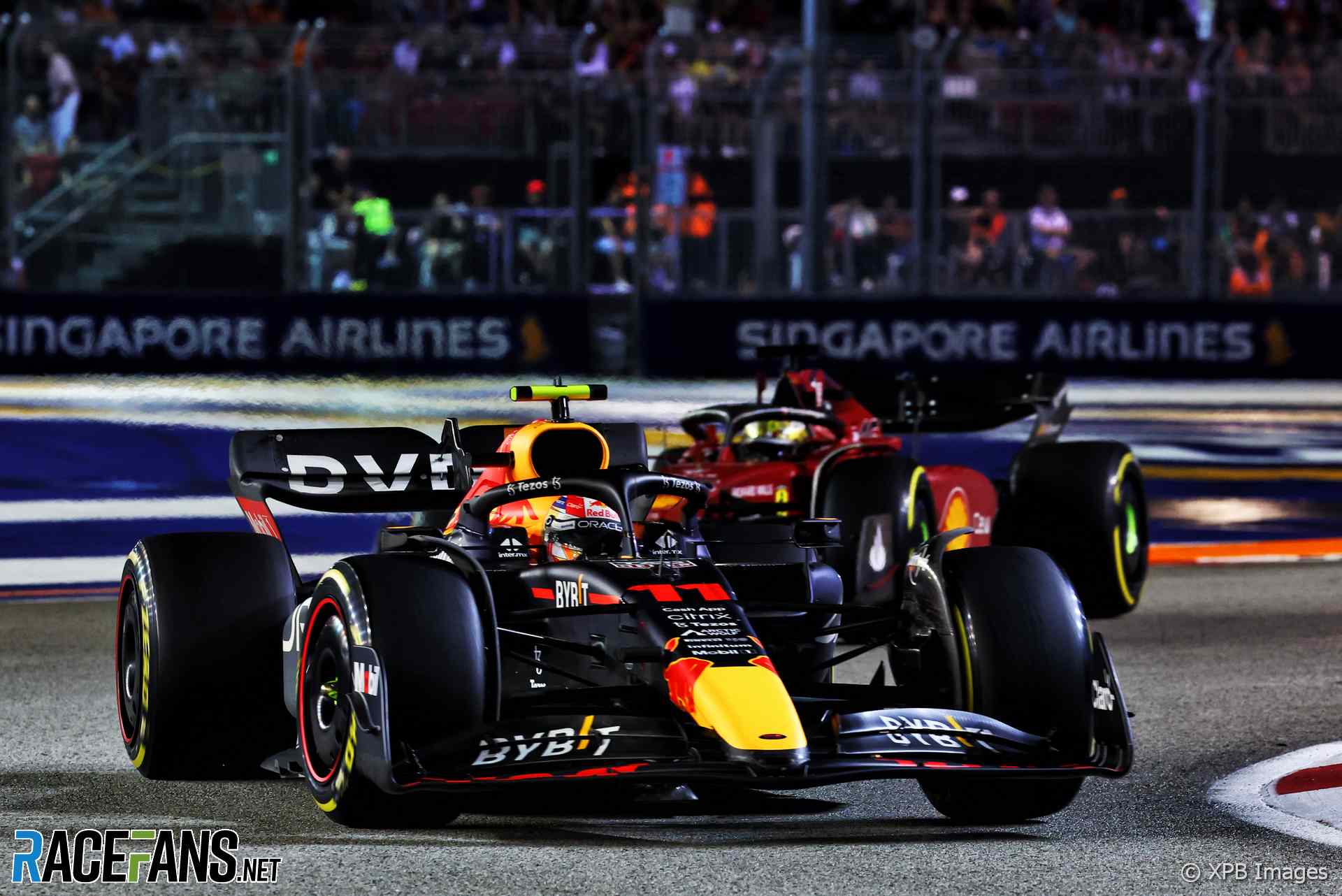 The 2022 Singapore Grand Prix was held at Singapore and won by Sergio Perez