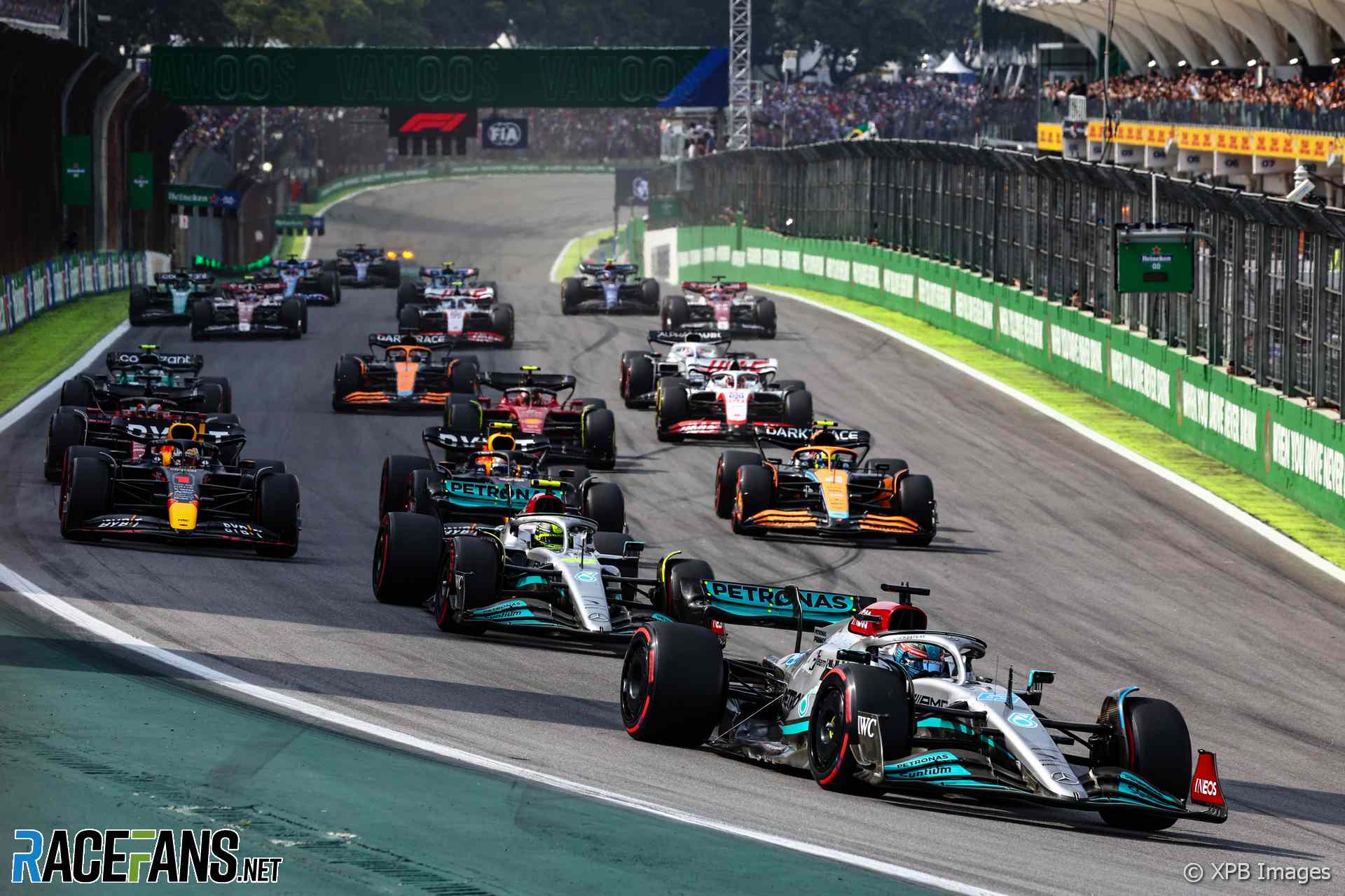 The 2022 Brazilian Grand Prix was held at Interlagos and won by George Russell