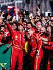 Carlos Sainz Jnr, Charles Leclerc, Ferrari, Albert Park, 2024