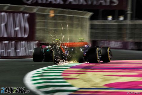 Logan Sargeant, Lewis Hamilton, Jeddah Corniche Circuit, 2024