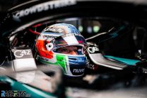 Antonelli completes first F1 test for Mercedes after snow delay