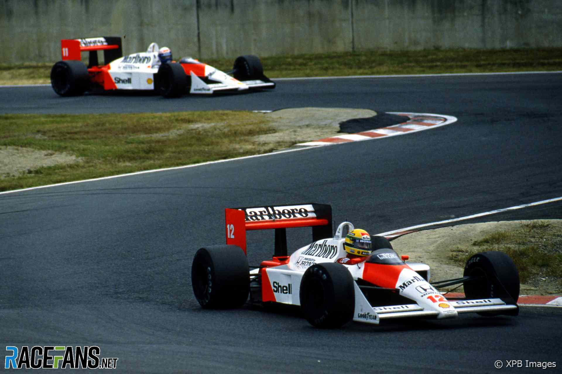 Ayrton Senna, Alain Prost, McLaren, Suzuka, 1988