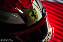 Charles Leclerc's tribute helmet to Jules Bianchi, Suzuka, 2024