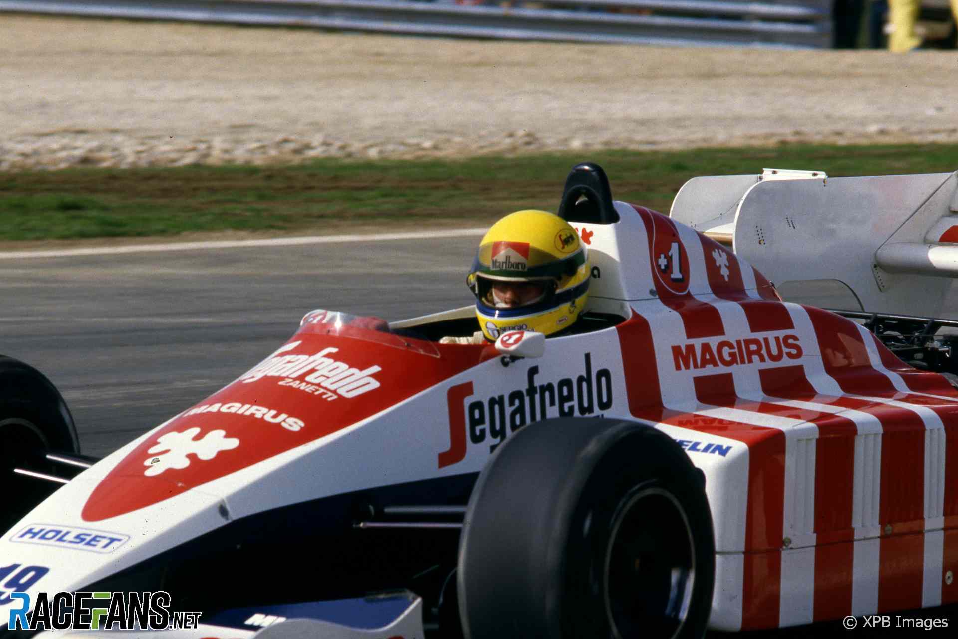 Ayrton Senna, Toleman, Estoril, 1984