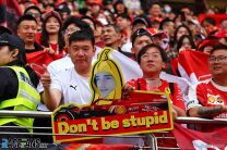 Charles Leclerc supporters, Ferrari, Shanghai International Circuit, 2024