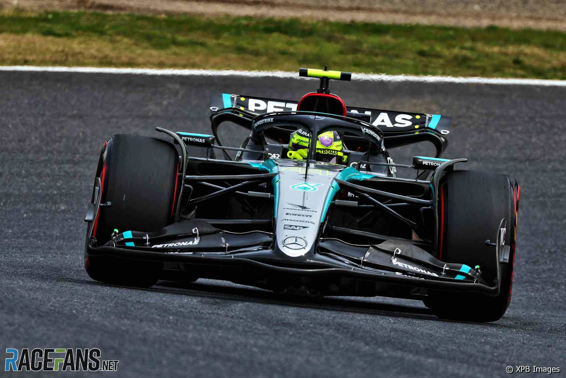 Lewis Hamilton, Mercedes, Suzuka, 2024