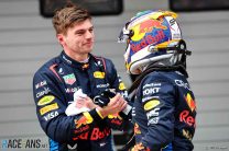 Verstappen takes Red Bull’s 100th pole as Perez completes front row lock out