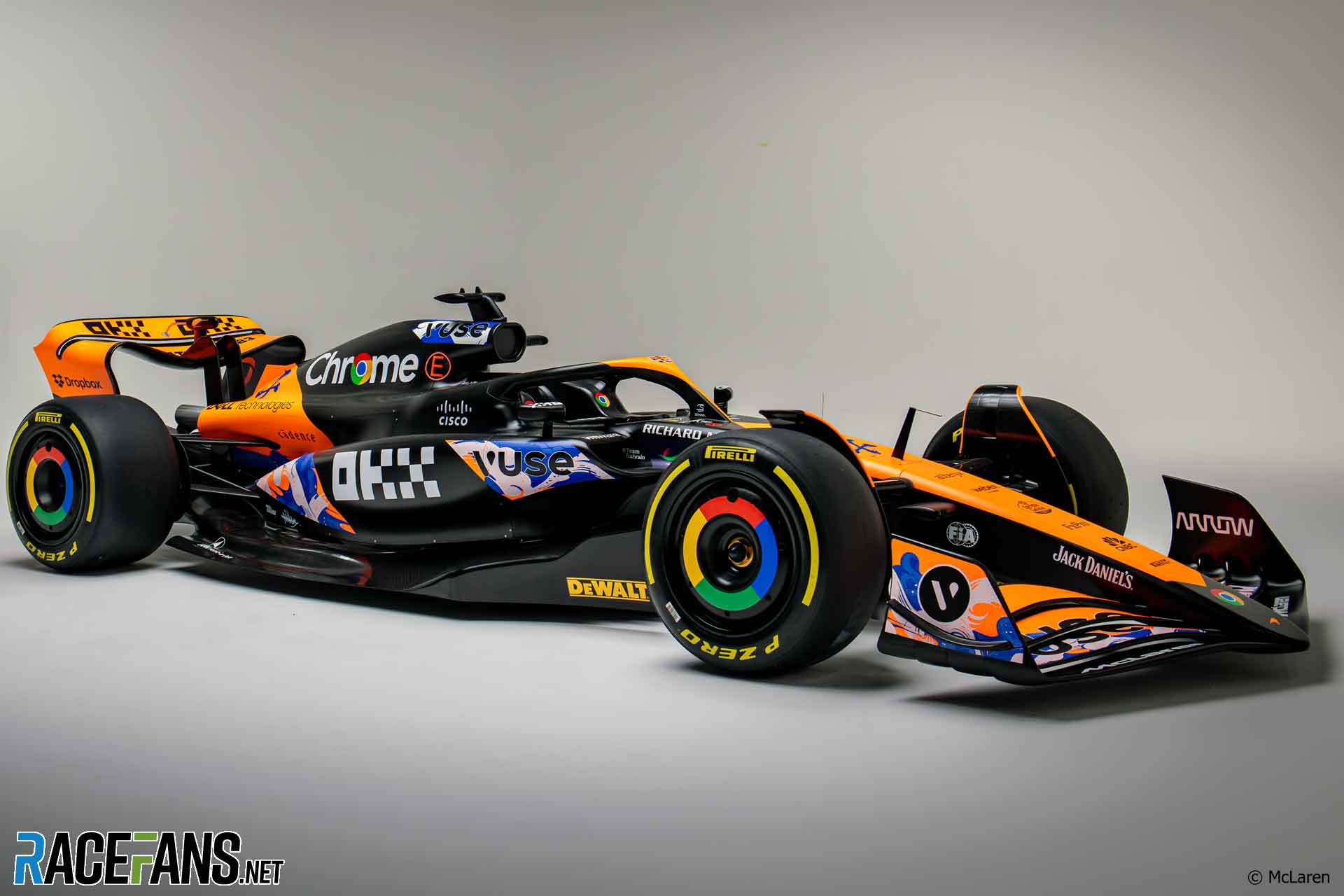 McLaren's livery for 2024 Japanese Grand Prix