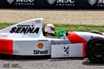 Pictures: Vettel drives Senna’s last race-winning McLaren at Imola
