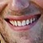 Profile picture of Grosjean's smile
